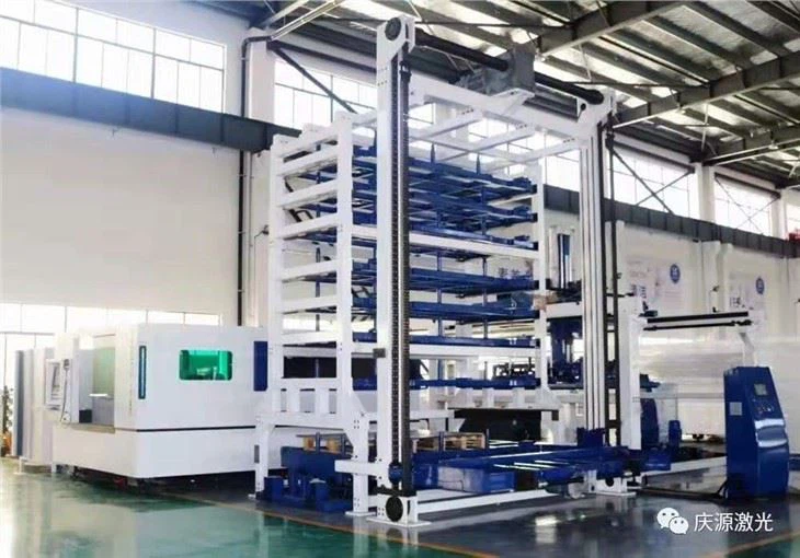 Лазерная режущие машины с башней хранения